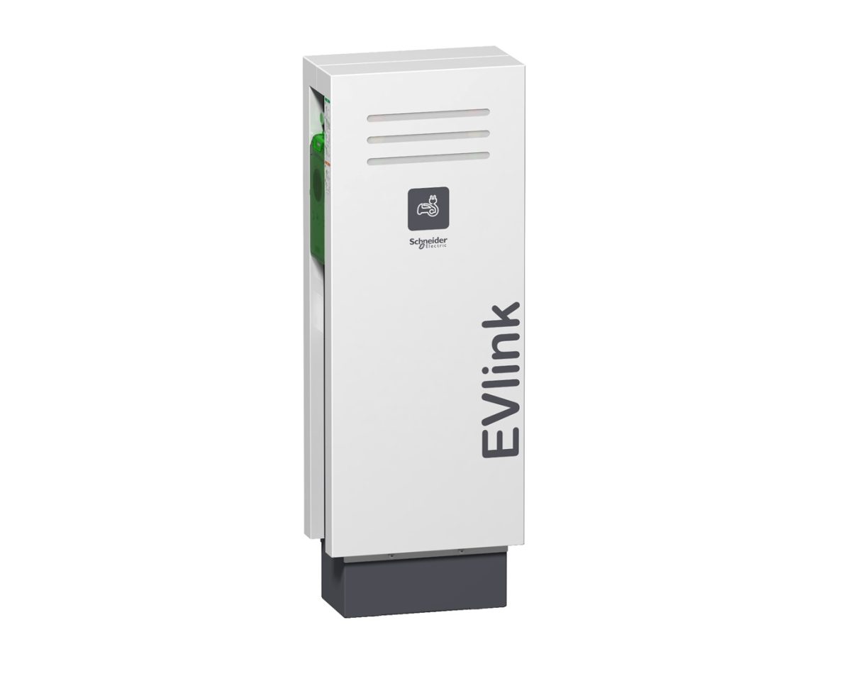 Schneider EV Link Dual Port Floor Mounted | 22 kW | EVF2S22P44R
